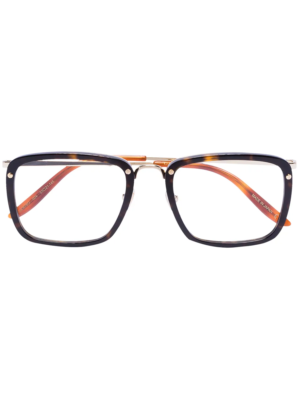 

Gucci Eyewear square-frame glasses - Brown