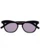 Image 1 of Saint Laurent Eyewear Havana round lens sunglasses
