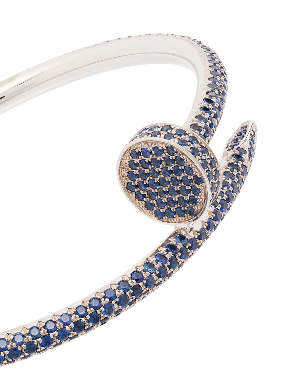 фото Mad paris кастомизированный золотой браслет cartier juste en clou