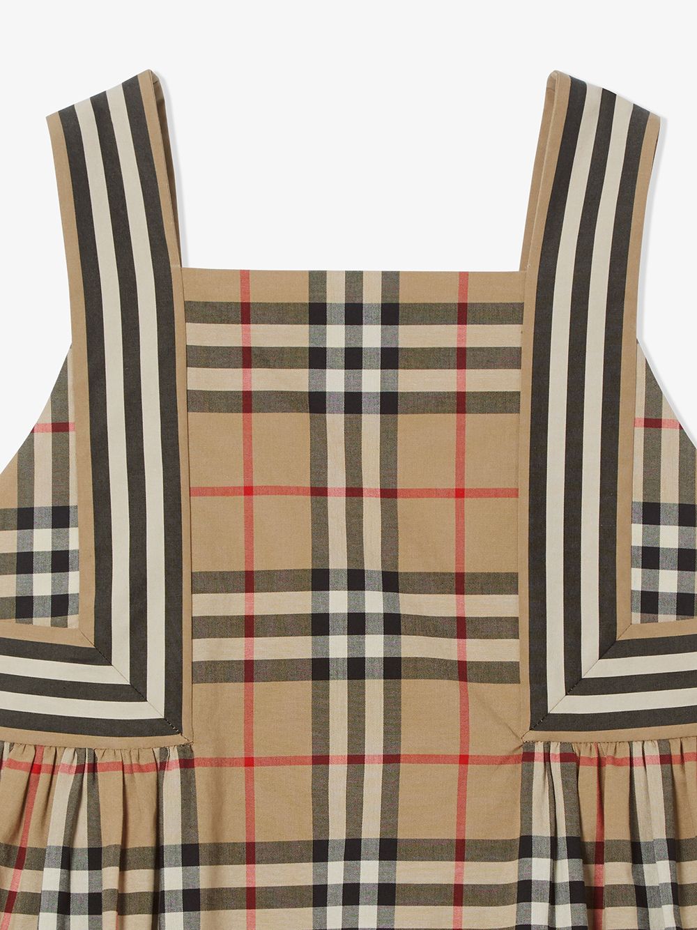 фото Burberry kids платье в клетку vintage check