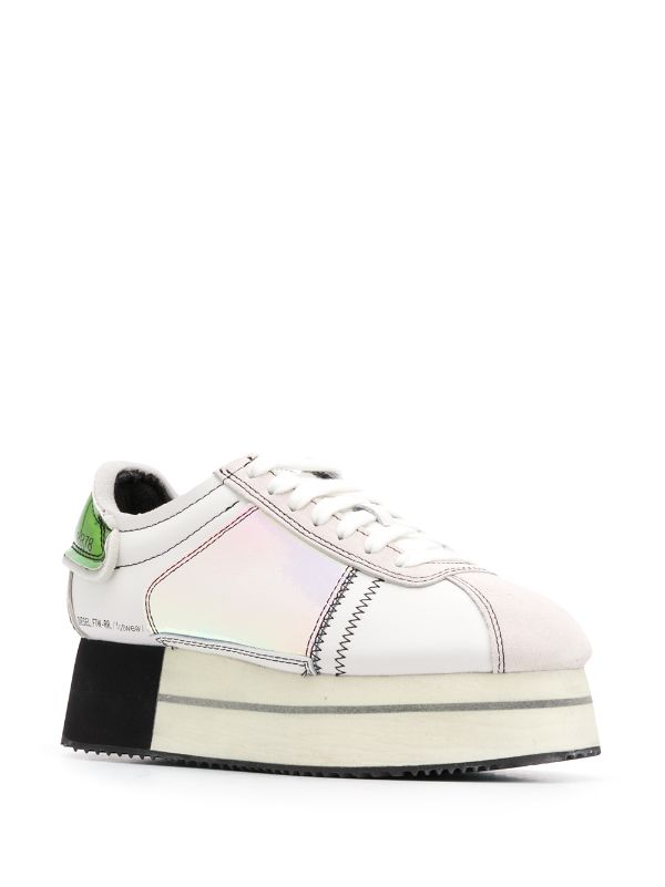 platform low top sneakers