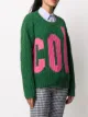 colville cable knit logo jumper