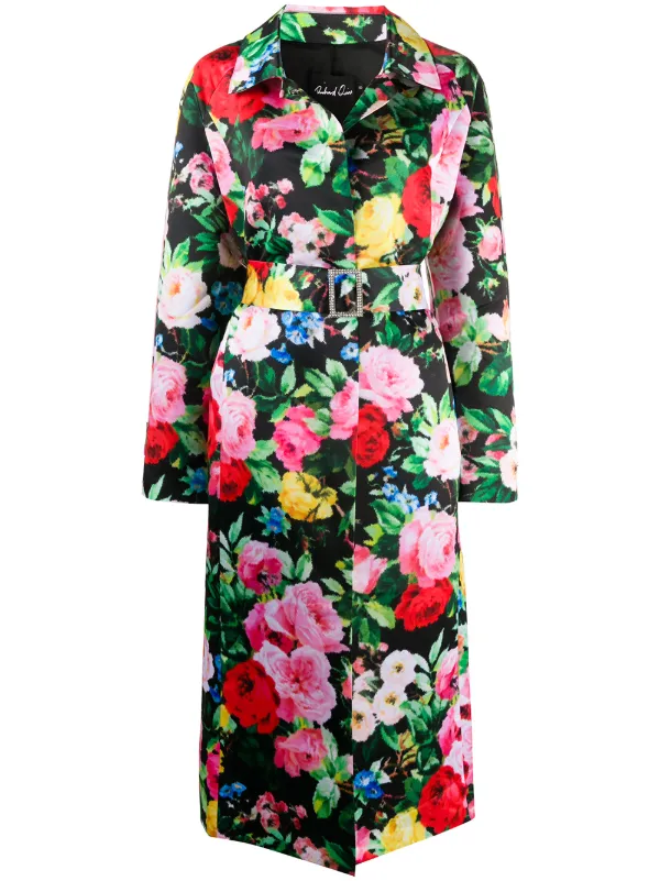 Floral trench coats Clearance