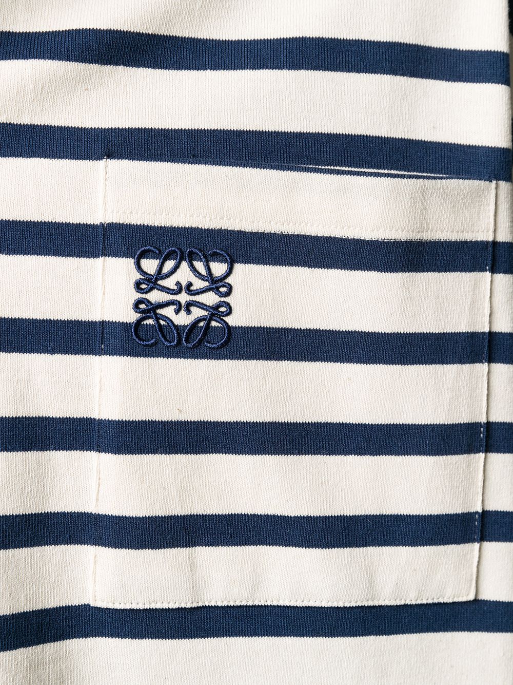 фото Loewe striped polo shirt