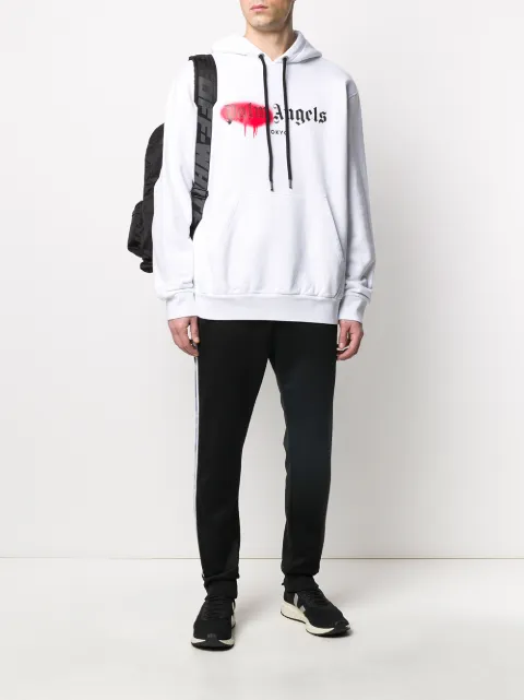 palm angels tokyo sprayed moletom com capuz