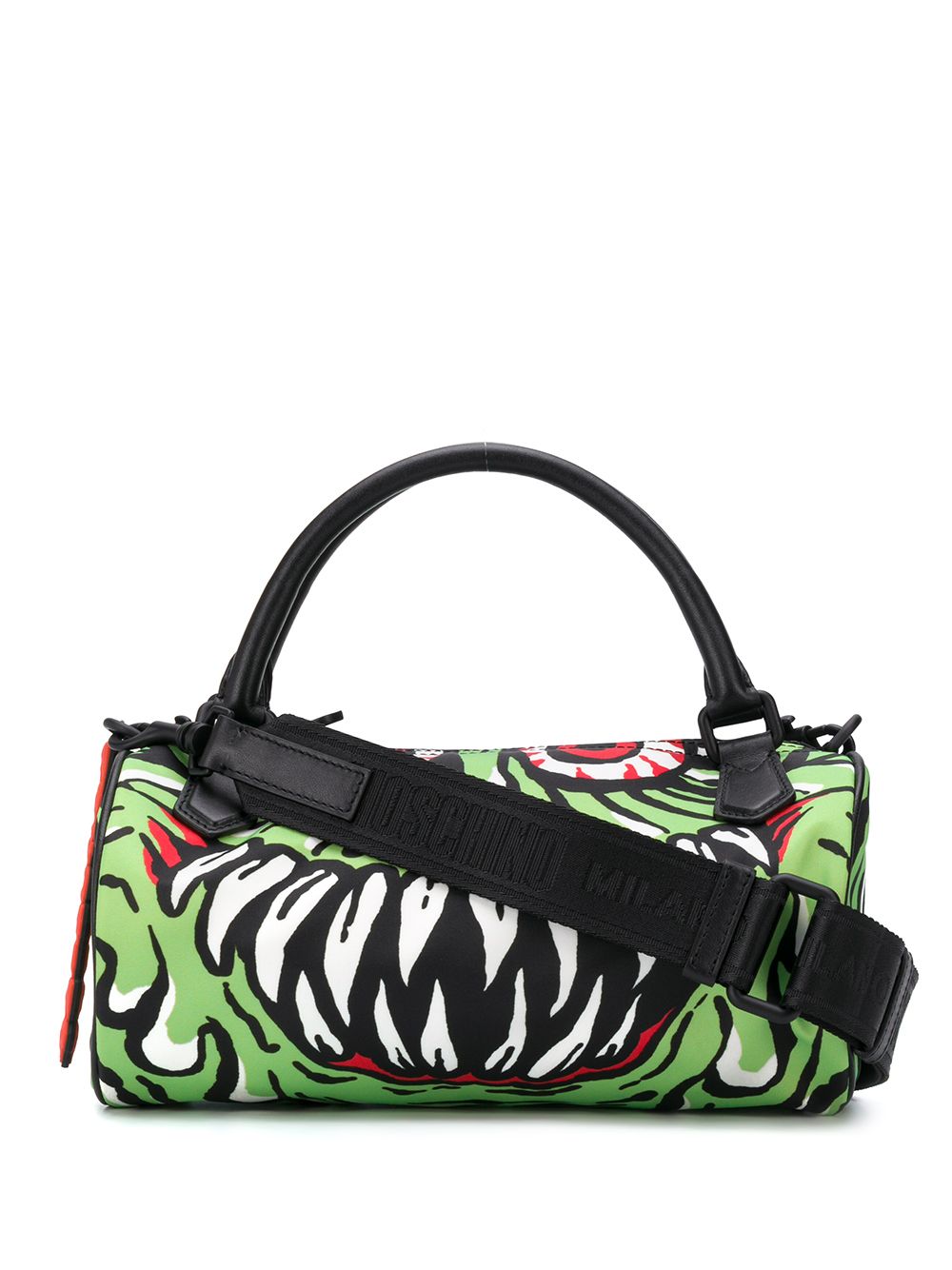 Moschino Monster Barrel Bag In Black