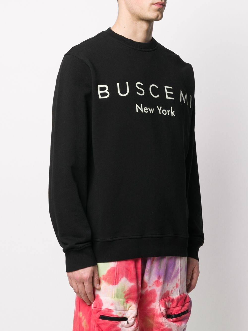 Buscemi logo-print Cotton Sweatshirt - Farfetch