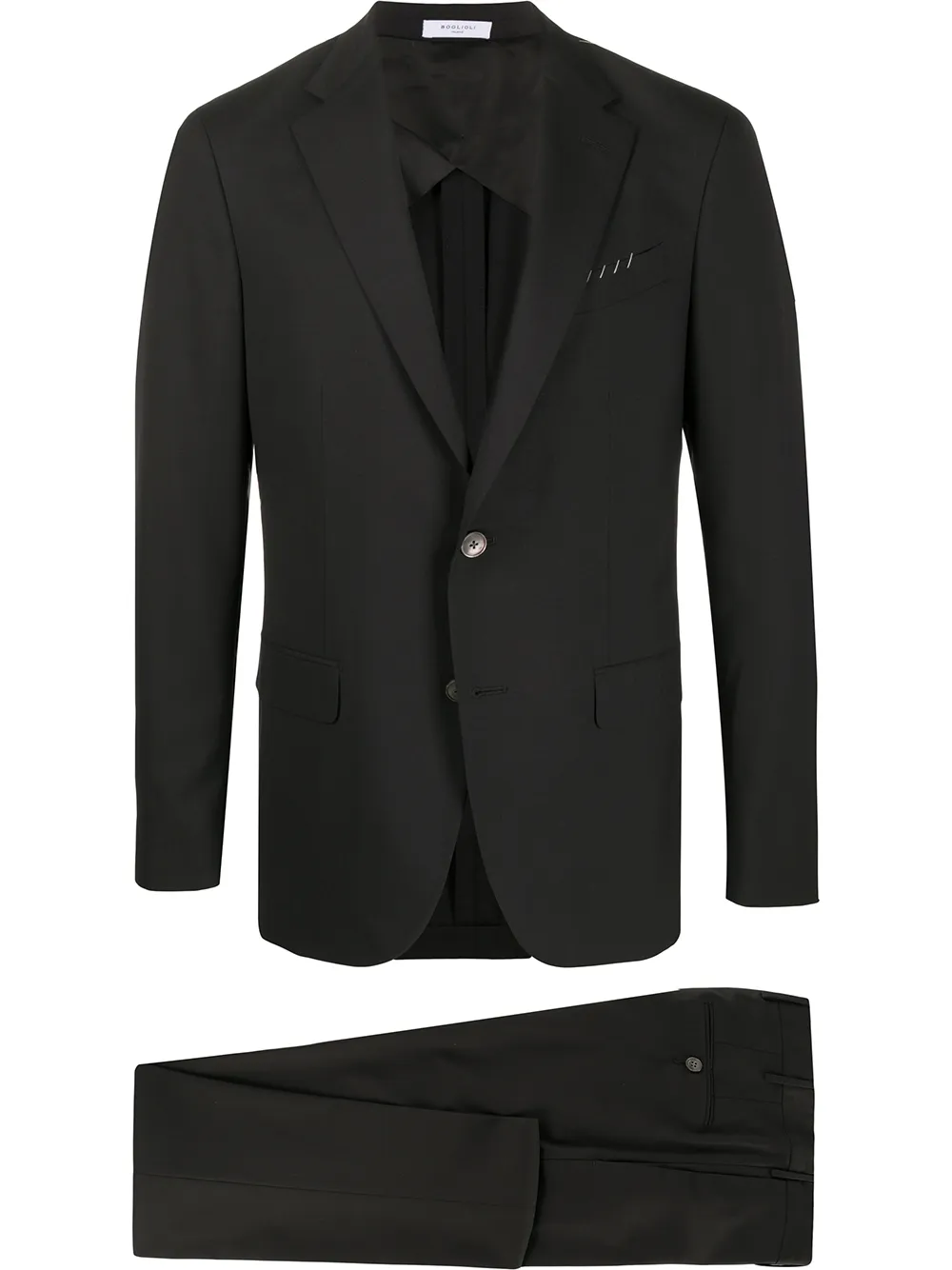 Boglioli Classic Two-piece Suit In Black