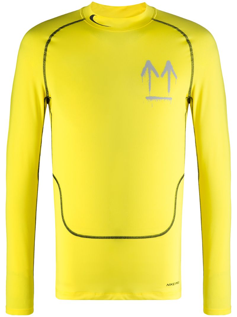 Off-white X Nike Sportoberteil In Yellow