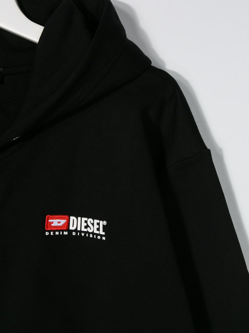 фото Diesel kids худи salbyzip over с вышитым логотипом