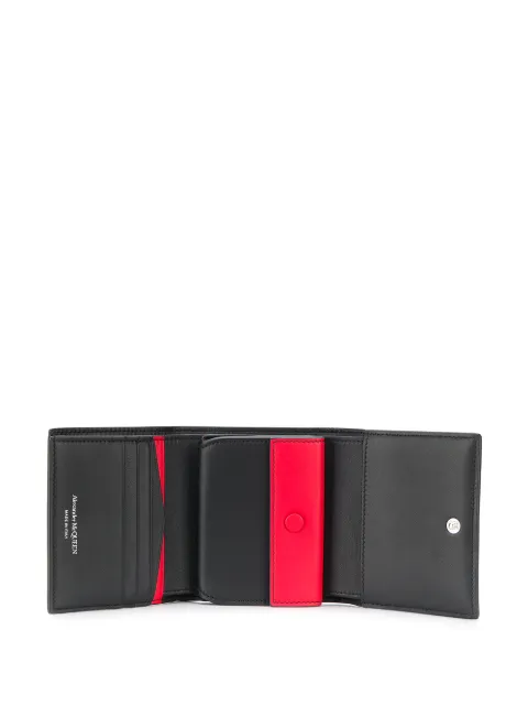 ALEXANDER MCQUEEN SKULL AND STUD WALLET