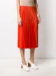Theory pleated straight skirt