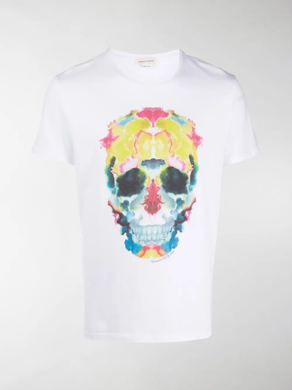 ALEXANDER MCQUEEN SKULL PRINT T-SHIRT,611384QOZB614924944