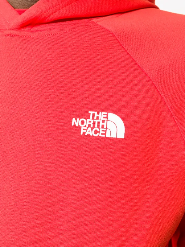 the north face raglan box moletom com capuz