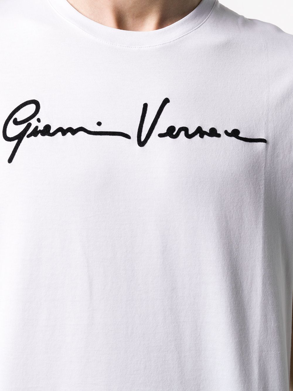 фото Versace футболка с логотипом gv signature