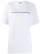 Image 1 of MSGM Hard Times boxy T-shirt