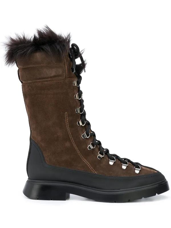 stuart weitzman lace up boot