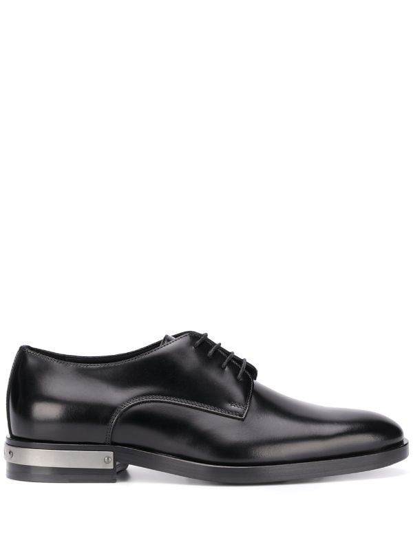 Balmain plaqued heel Derby shoes 