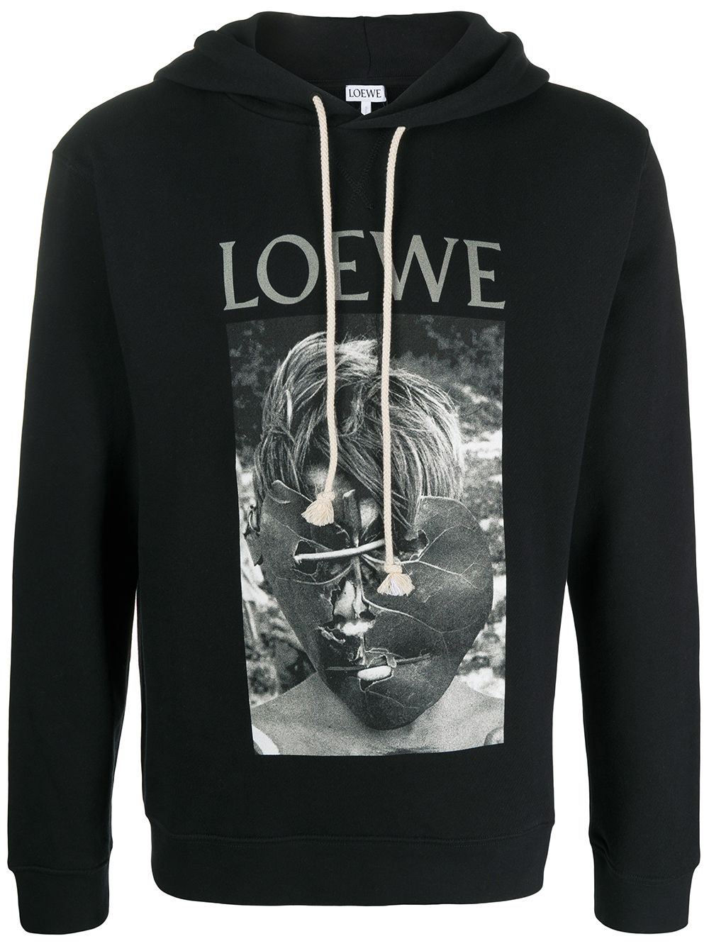 Shop Loewe Lord Of The Flies Print Hoodie In Black
