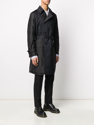 panelled trench coat展示图