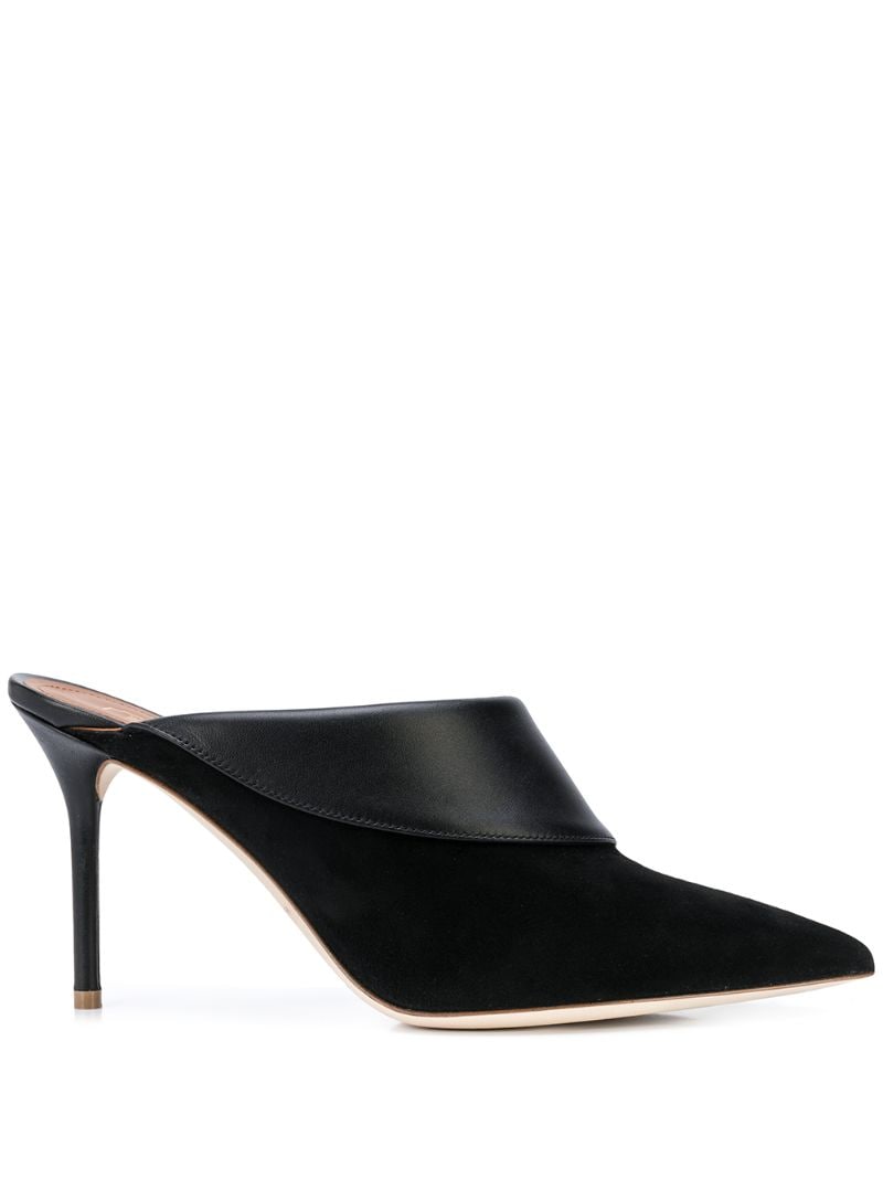 MALONE SOULIERS TILLY 95MM CONTRAST MULES