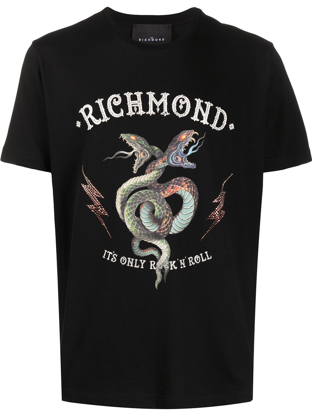фото John richmond футболка с круглым вырезом и логотипом