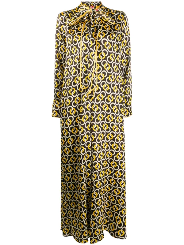 geometric print jumpsuit