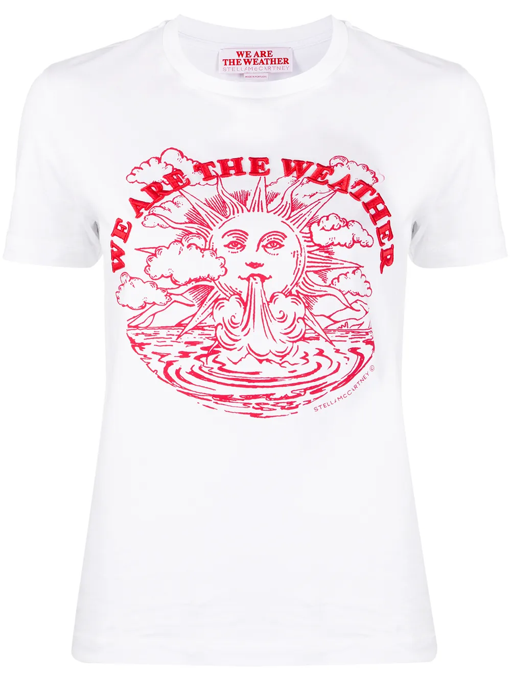 

Stella McCartney playera We Are the Weather - Blanco