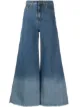 Image 1 of Alysi wide-leg flared jeans