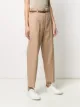 Brunello Cucinelli ベルテッド ハイウエストパンツ
