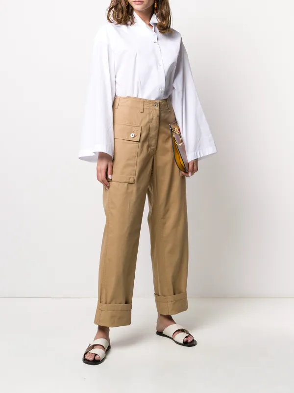 long cargo trousers