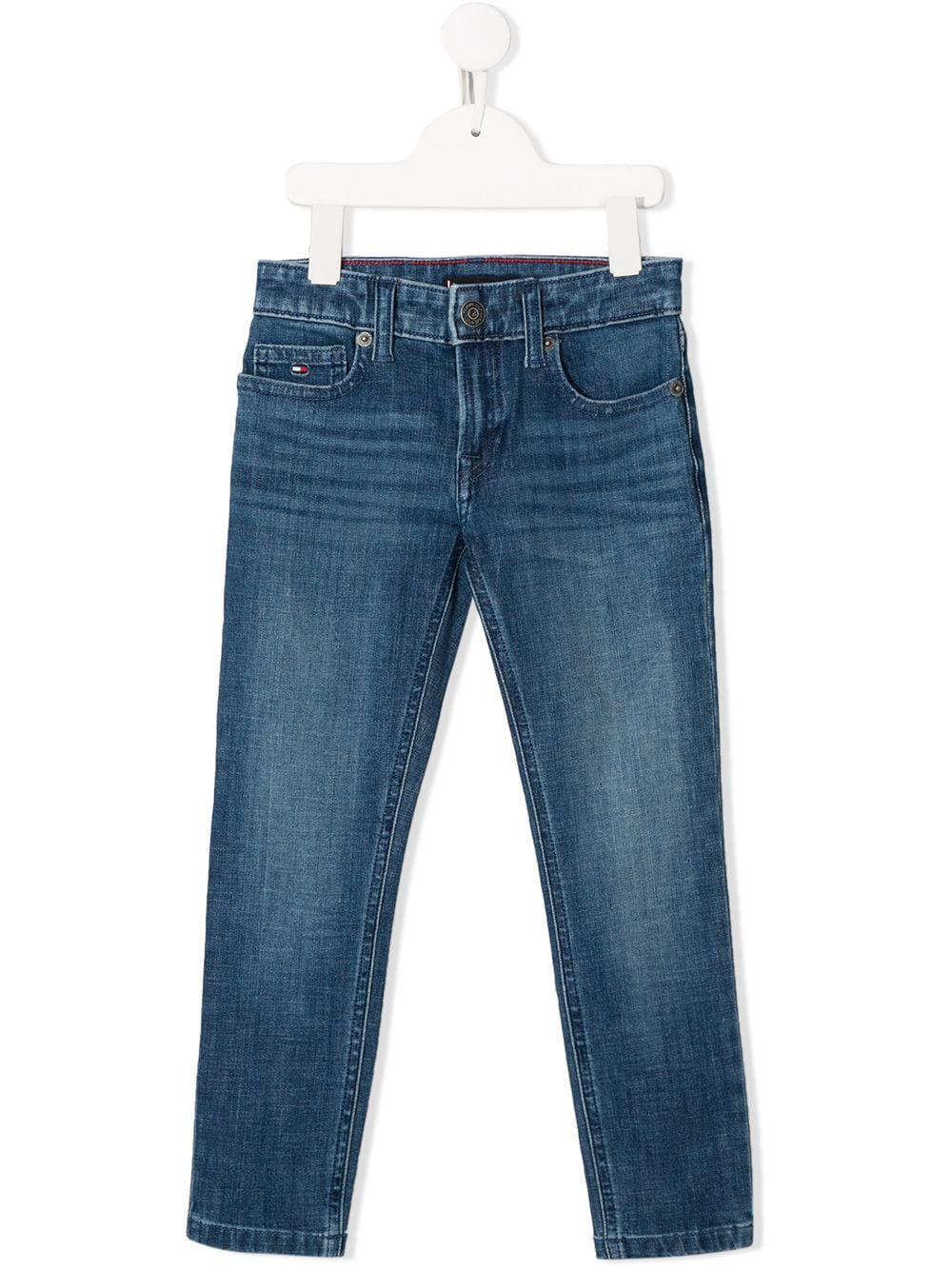 Tommy Hilfiger Junior Kids' Mid-rise Skinny Jeans In Blue | ModeSens