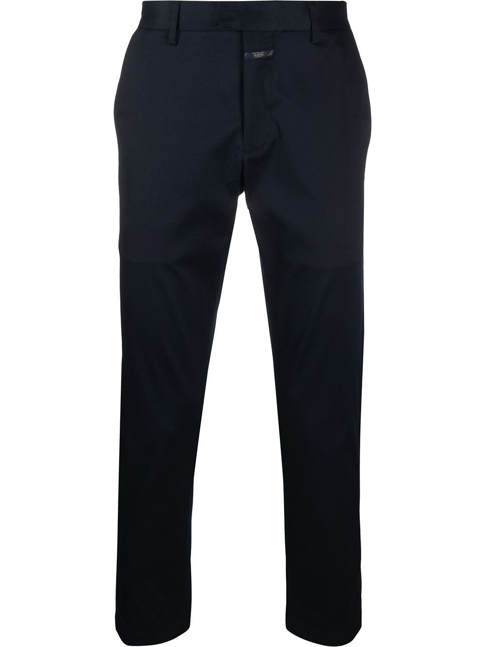 Shop Closed Straight-leg Tailored Trousers In Blue