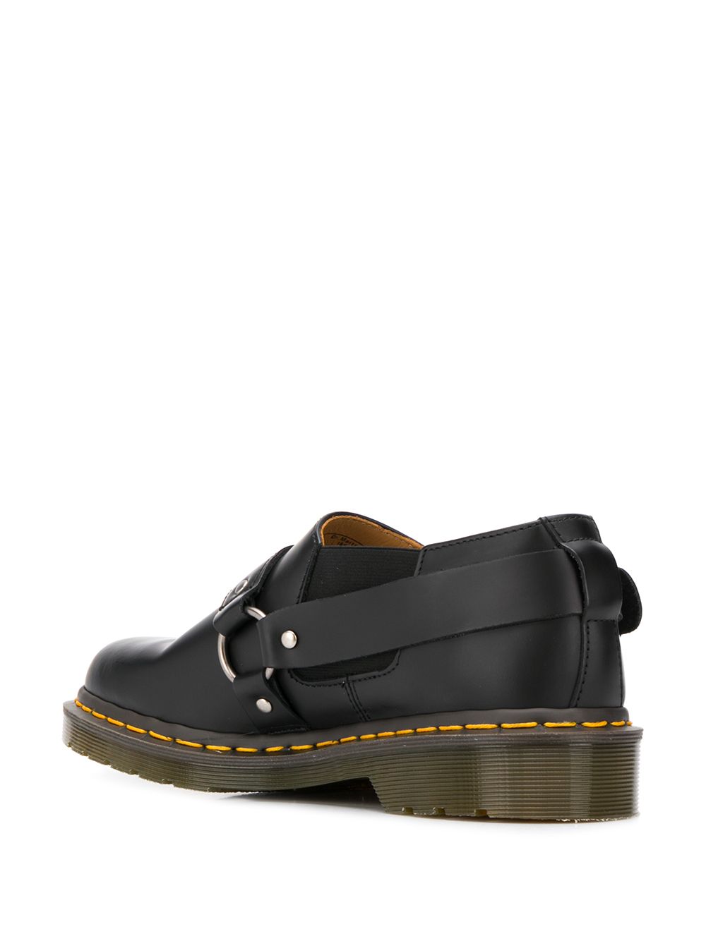 фото Dr. martens туфли с пряжками из коллаборации с comme des garçons