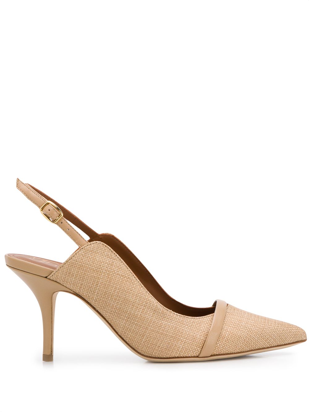 Malone Souliers Marion Sling-back Pointed Pumps In Neutrals