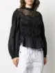 Isabel Marant بلوزة بأكمام واسعة بكشكشة
