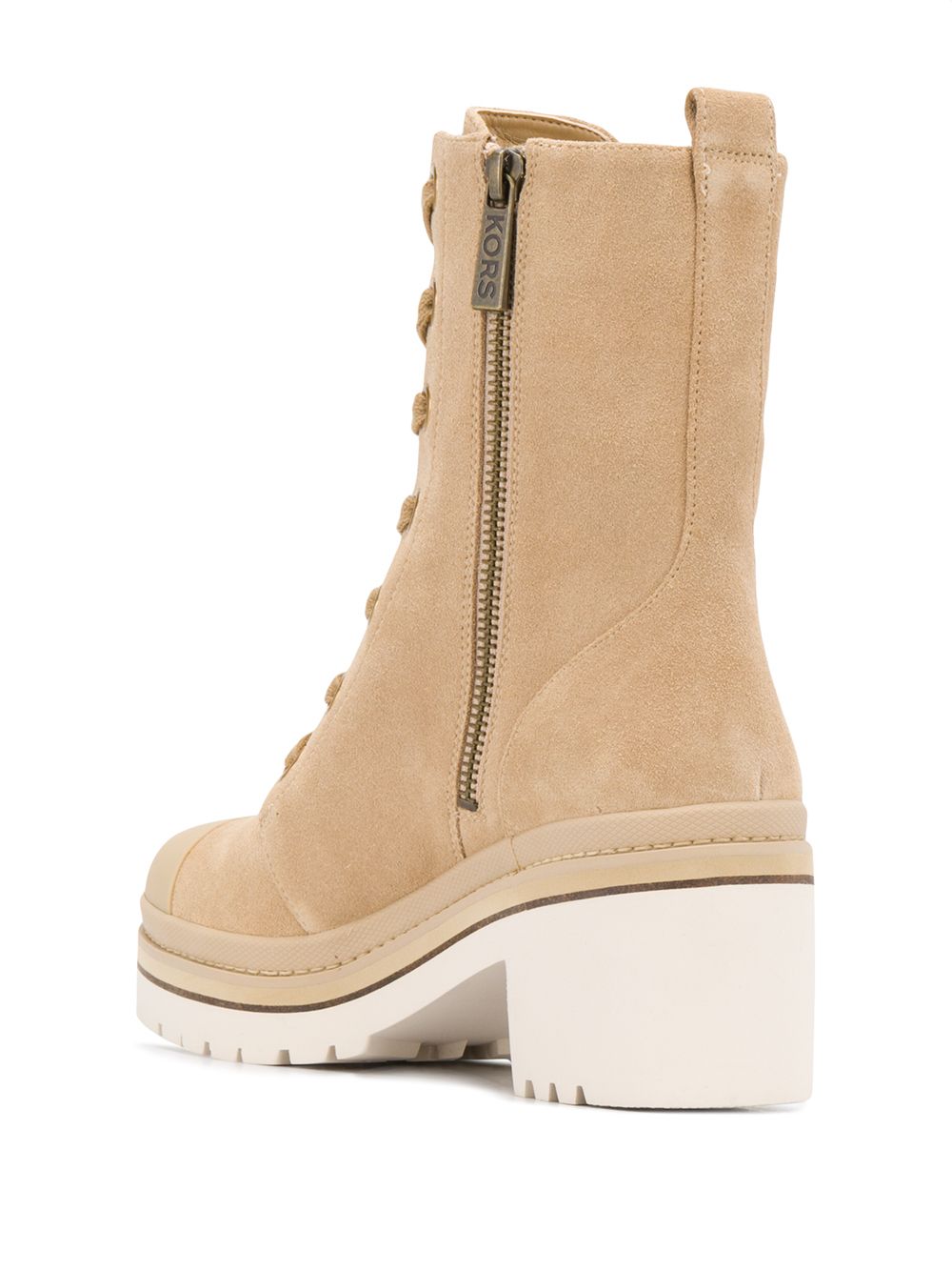 фото Michael michael kors logo plaque military boots