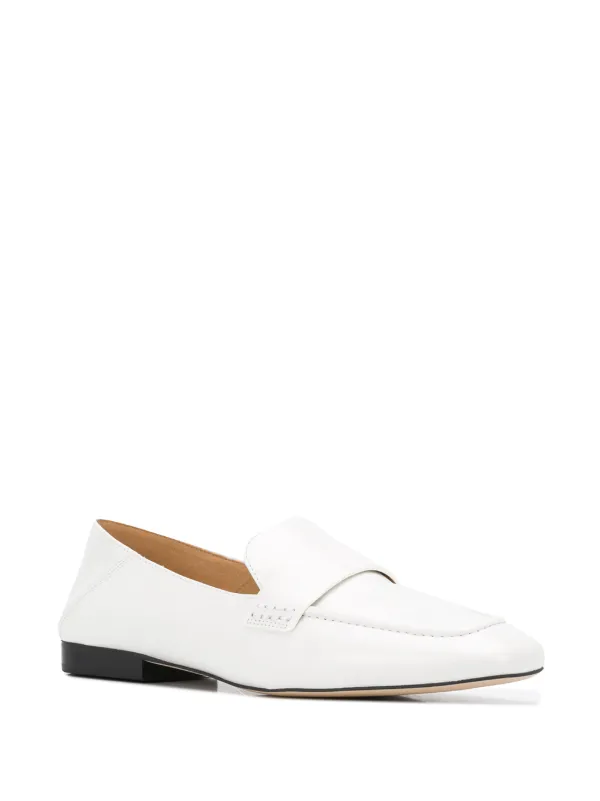 michael kors white loafers