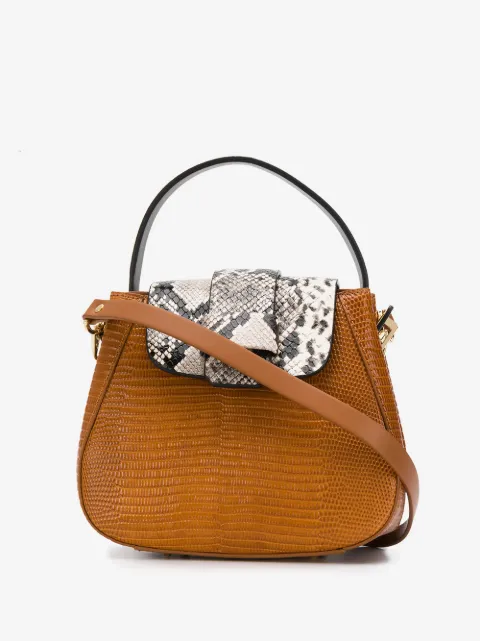 Nico Giani Myria embossed shoulder bag