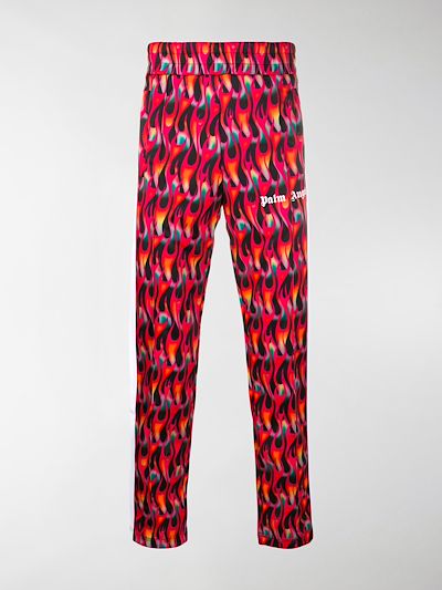 palm angels track pants flame