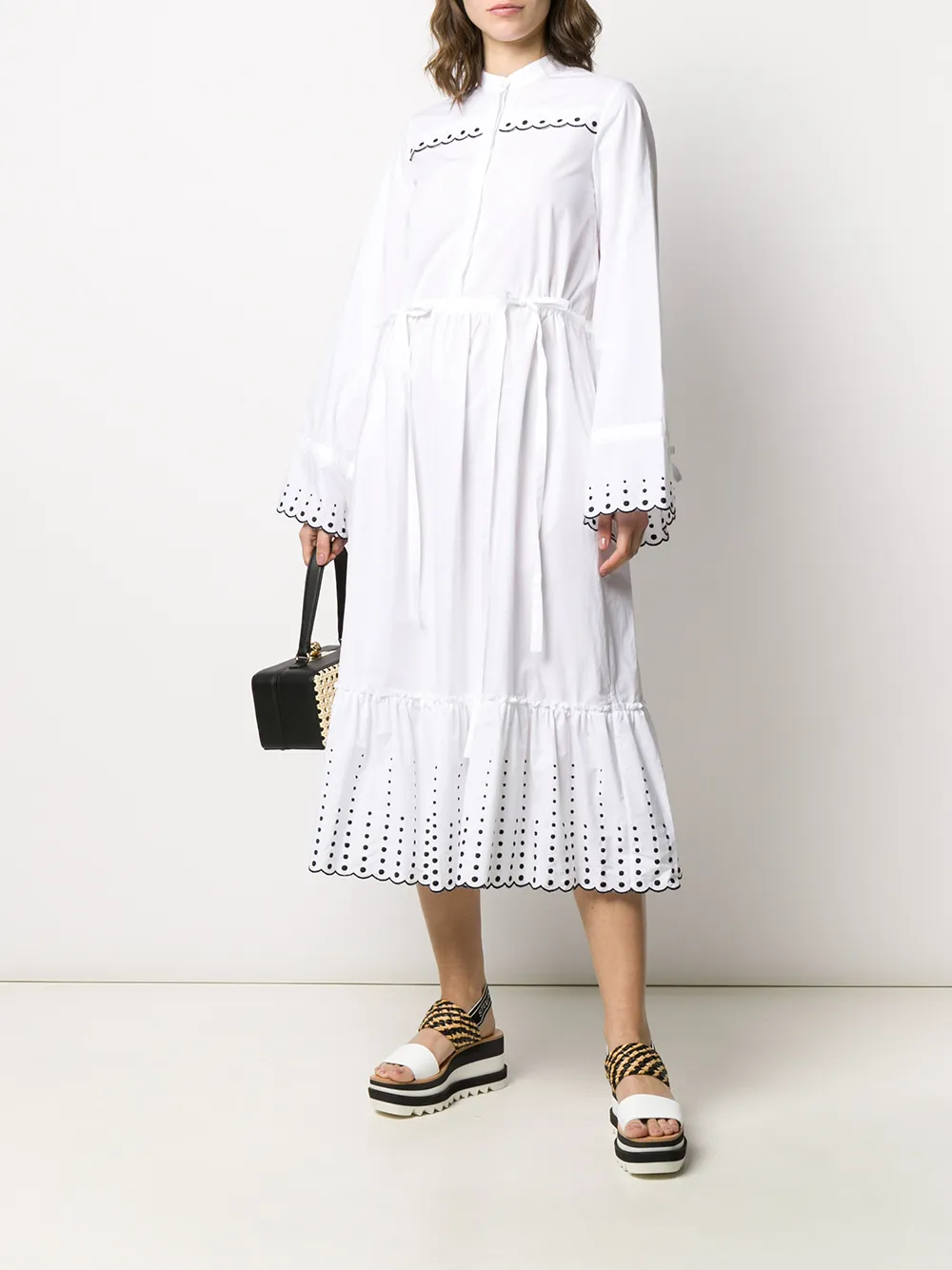 see by chloe embroidered dress