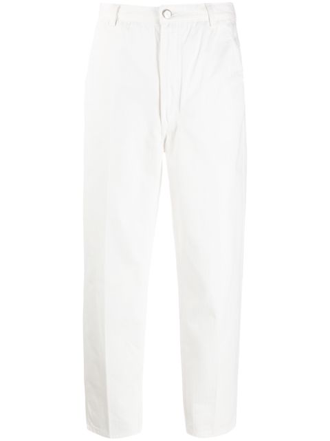 Shop Rachel Comey High-waisted Cropped Trousers In White