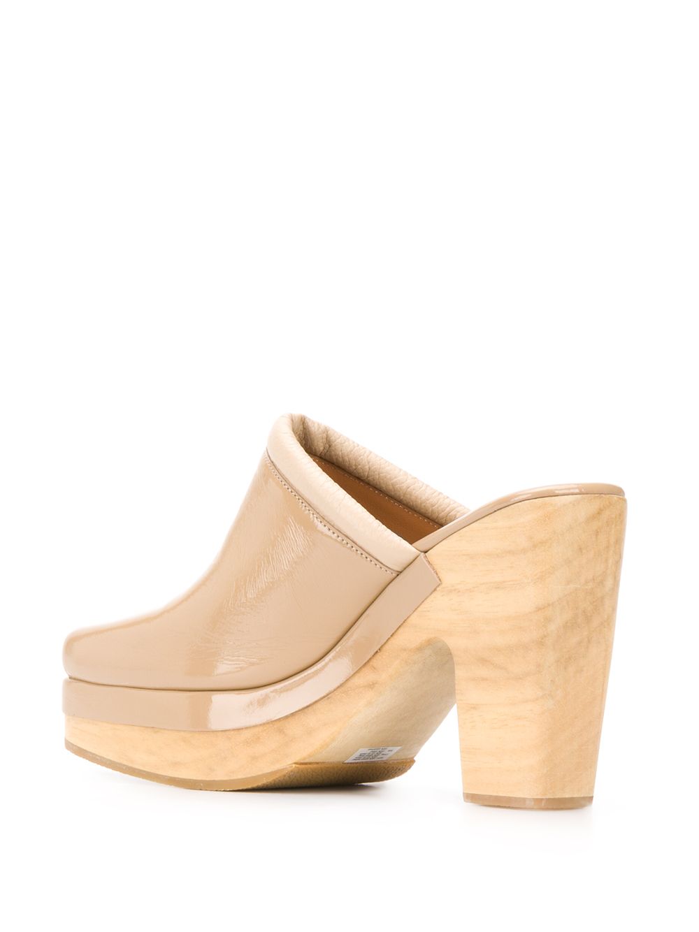 фото Rachel comey 105mm patent block heel mules