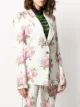 Paco Rabanne floral-print blazer