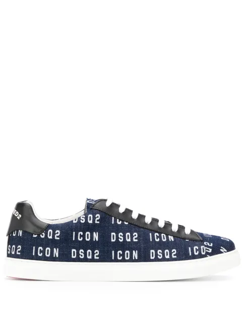 Dsquared2 кеды с логотипом