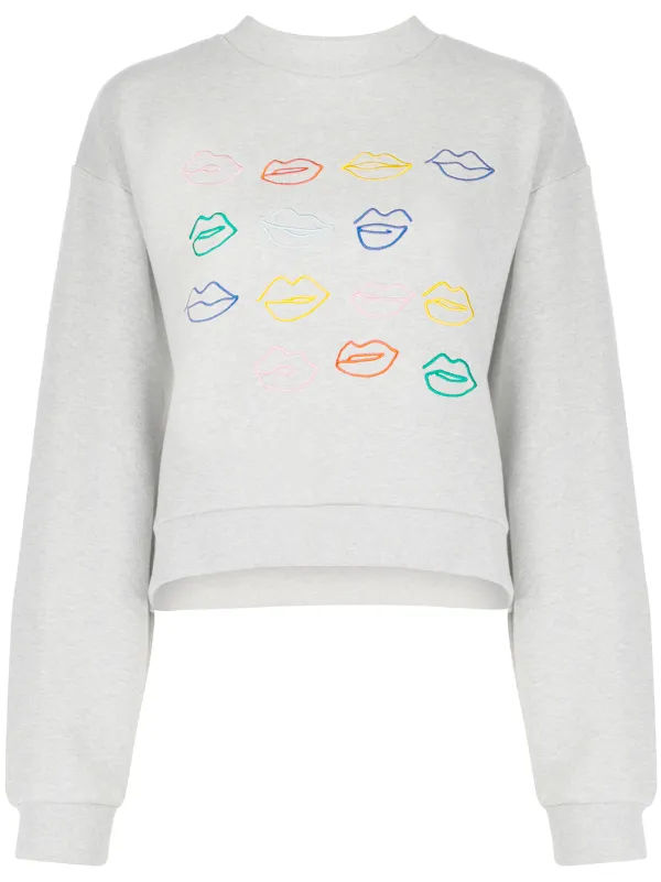 grid sweater