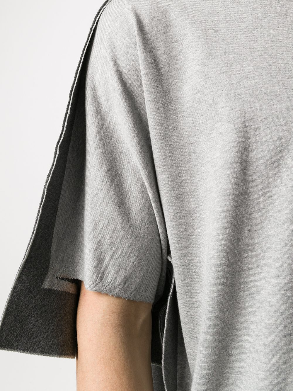 фото Fumito ganryu deconstructed panel t-shirt