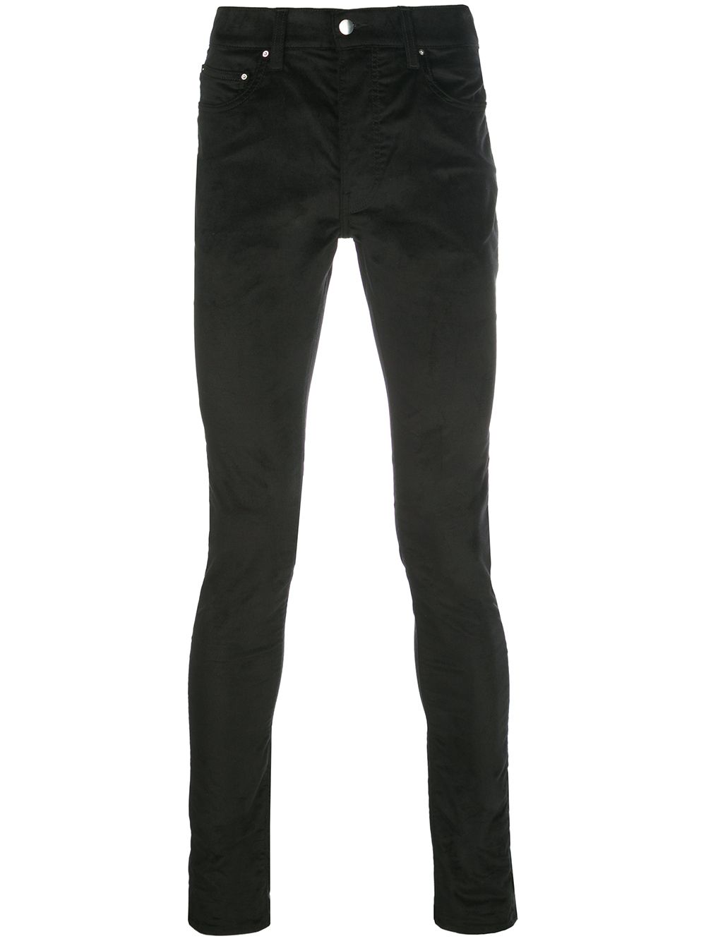 AMIRI SKINNY VELVET TROUSERS