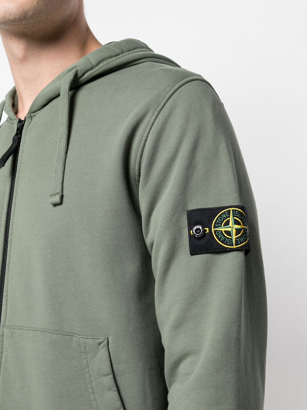 фото Stone island толстовка с капюшоном