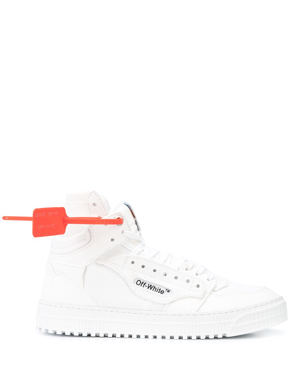 фото Off-white высокие кеды off-court